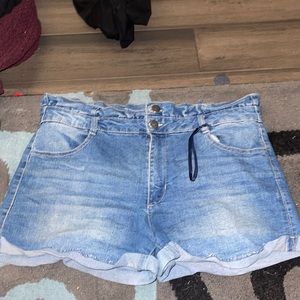 Jean shorts